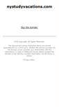 Mobile Screenshot of nystudyvacations.com